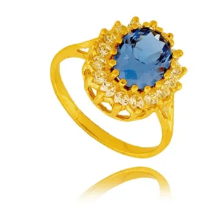 Złoty pierścionek stworzony z myślą o codziennym komforcie.