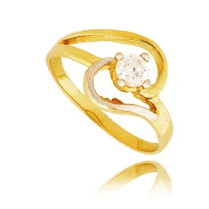 Elegancki pierścionek będący doskonałym dodatkiem do stylizacji.