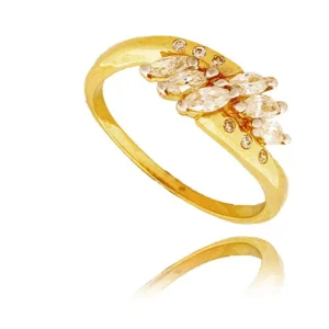 Klasyczny pierścionek idealny na każdą okazję.