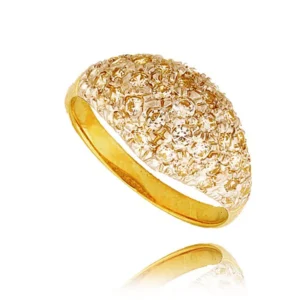 Ponadczasowy pierścionek o luksusowym wyglądzie.