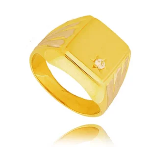 Elegancki pierścionek będący doskonałym dodatkiem do stylizacji.