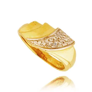 Stylowy pierścionek o eleganckiej i kobiecej formie.