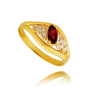 Klasyczny pierścionek idealny na każdą okazję.