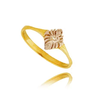 Stylowy pierścionek o eleganckiej i kobiecej formie.