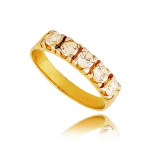 Stylowy pierścionek o eleganckiej i kobiecej formie.