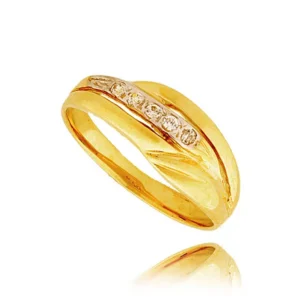 Klasyczny pierścionek idealny na każdą okazję.