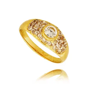 Klasyczny pierścionek idealny na każdą okazję.