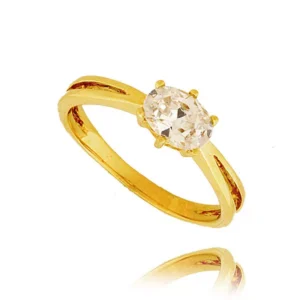 Klasyczny pierścionek idealny na każdą okazję.