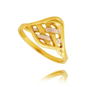 Klasyczny pierścionek idealny na każdą okazję.