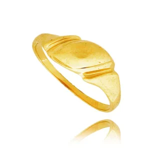 Elegancki pierścionek ze złota o ponadczasowym charakterze.