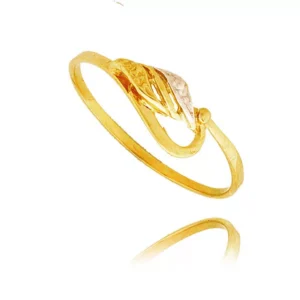 Ponadczasowy pierścionek o luksusowym wyglądzie.