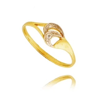 Klasyczny pierścionek idealny na każdą okazję.