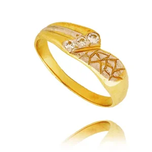 Klasyczny pierścionek idealny na każdą okazję.