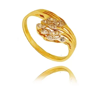 Klasyczny pierścionek idealny na każdą okazję.