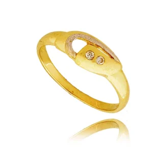 Elegancki pierścionek będący doskonałym dodatkiem do stylizacji.