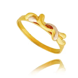 Ponadczasowy pierścionek o luksusowym wyglądzie.