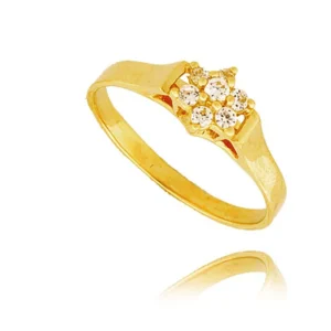 Klasyczny pierścionek idealny na każdą okazję.