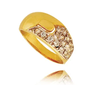 Stylowy pierścionek o eleganckiej i kobiecej formie.