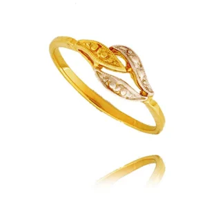 Ponadczasowy pierścionek o luksusowym wyglądzie.