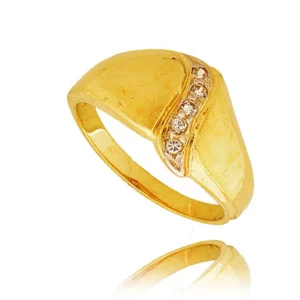 Klasyczny pierścionek idealny na każdą okazję.