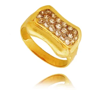 Ponadczasowy pierścionek o luksusowym wyglądzie.