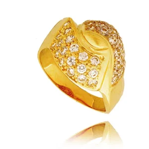 Klasyczny pierścionek idealny na każdą okazję.