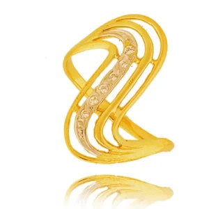 Elegancki pierścionek będący doskonałym dodatkiem do stylizacji.