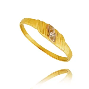 Ponadczasowy pierścionek o luksusowym wyglądzie.