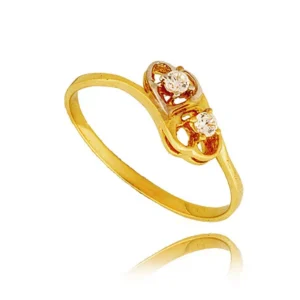 Klasyczny pierścionek idealny na każdą okazję.