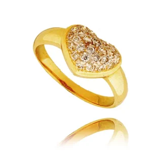 Stylowy pierścionek o eleganckiej i kobiecej formie.