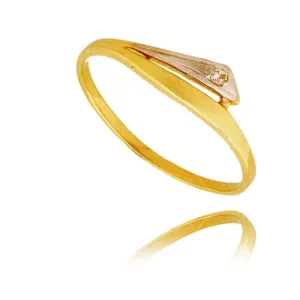 Stylowy pierścionek o eleganckiej i kobiecej formie.