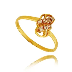 Ponadczasowy pierścionek o luksusowym wyglądzie.