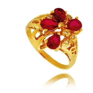 Ponadczasowy pierścionek o luksusowym wyglądzie.