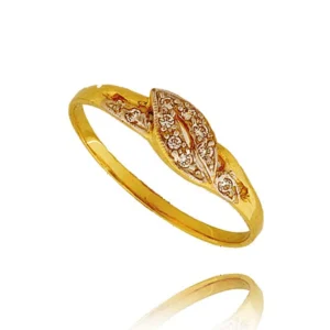 Klasyczny pierścionek idealny na każdą okazję.