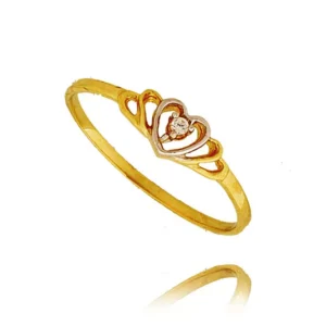 Ponadczasowy pierścionek o luksusowym wyglądzie.