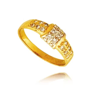 Stylowy pierścionek o eleganckiej i kobiecej formie.