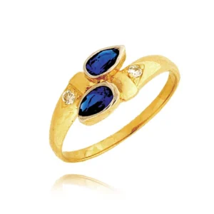 Stylowy pierścionek o eleganckiej i kobiecej formie.