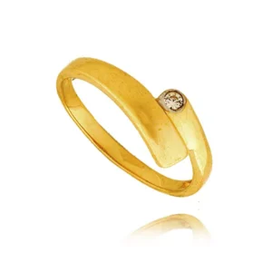 Klasyczny pierścionek idealny na każdą okazję.