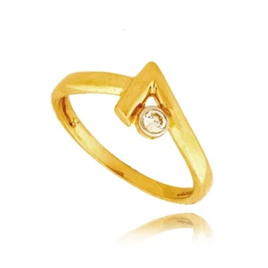 Ponadczasowy pierścionek o luksusowym wyglądzie.