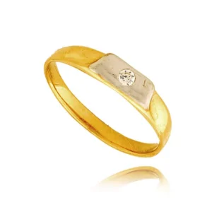 Klasyczny pierścionek idealny na każdą okazję.