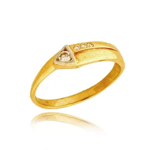 Klasyczny pierścionek idealny na każdą okazję.