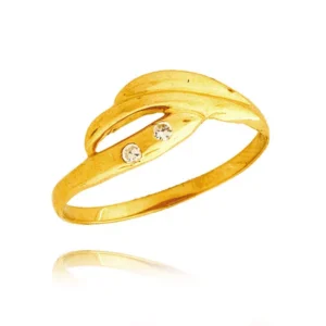 Elegancki pierścionek będący doskonałym dodatkiem do stylizacji.