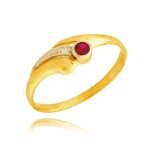 Stylowy pierścionek o eleganckiej i kobiecej formie.