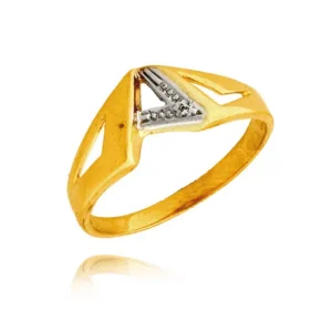 Elegancki pierścionek będący doskonałym dodatkiem do stylizacji.