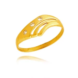 Stylowy pierścionek o eleganckiej i kobiecej formie.