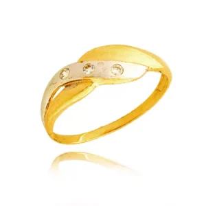 Klasyczny pierścionek idealny na każdą okazję.