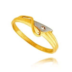 Klasyczny pierścionek idealny na każdą okazję.