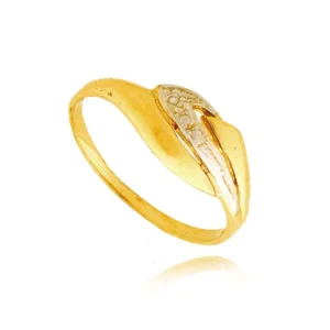 Klasyczny pierścionek idealny na każdą okazję.