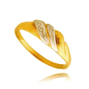 Klasyczny pierścionek idealny na każdą okazję.