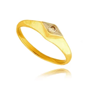 Ponadczasowy pierścionek o luksusowym wyglądzie.